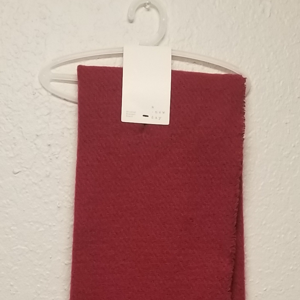 Red Blanket Scarf